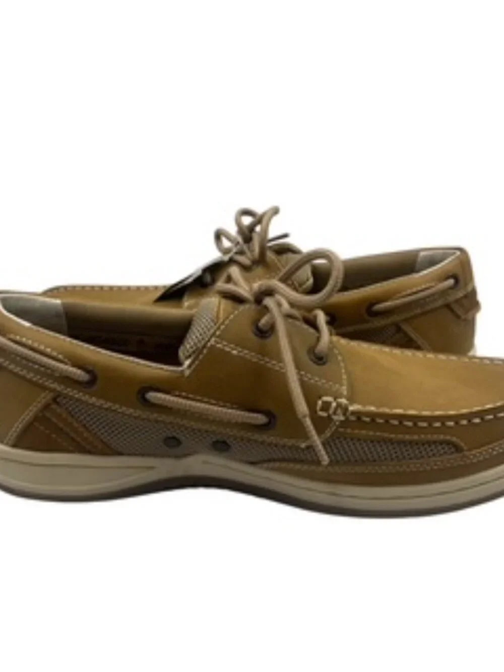 NEW Margaritaville Anchor Boat Shoes Men’s 12 Wide Lace up Leather NWT